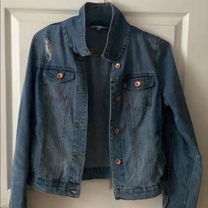 new jean jacket. never worn